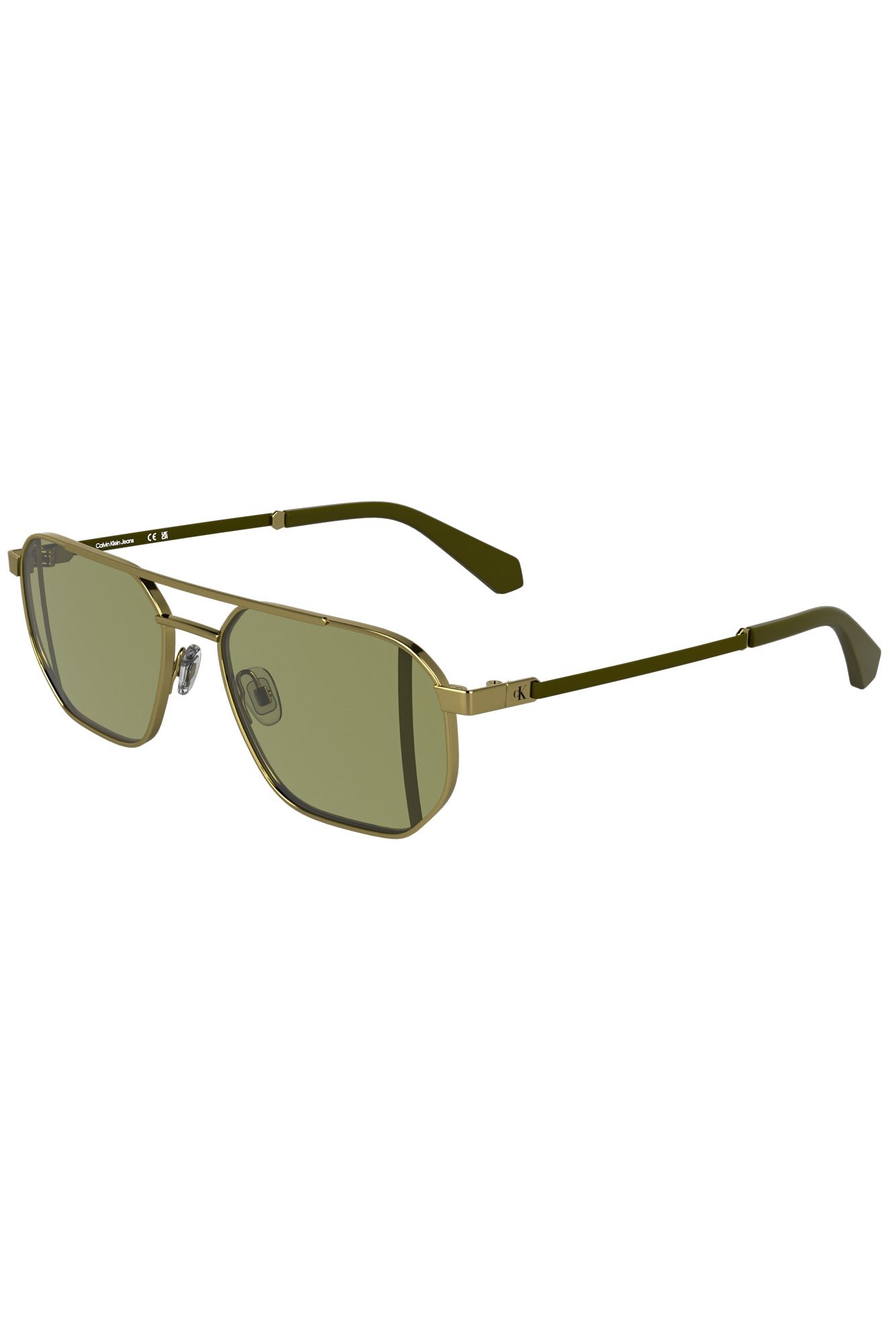 CALVIN KLEIN HERREN SONNENBRILLE GOLD Zweitbild