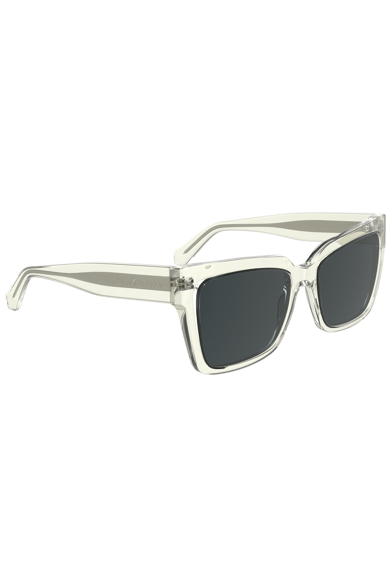 CALVIN KLEIN TRANSPARENTE HERREN-SONNENBRILLE