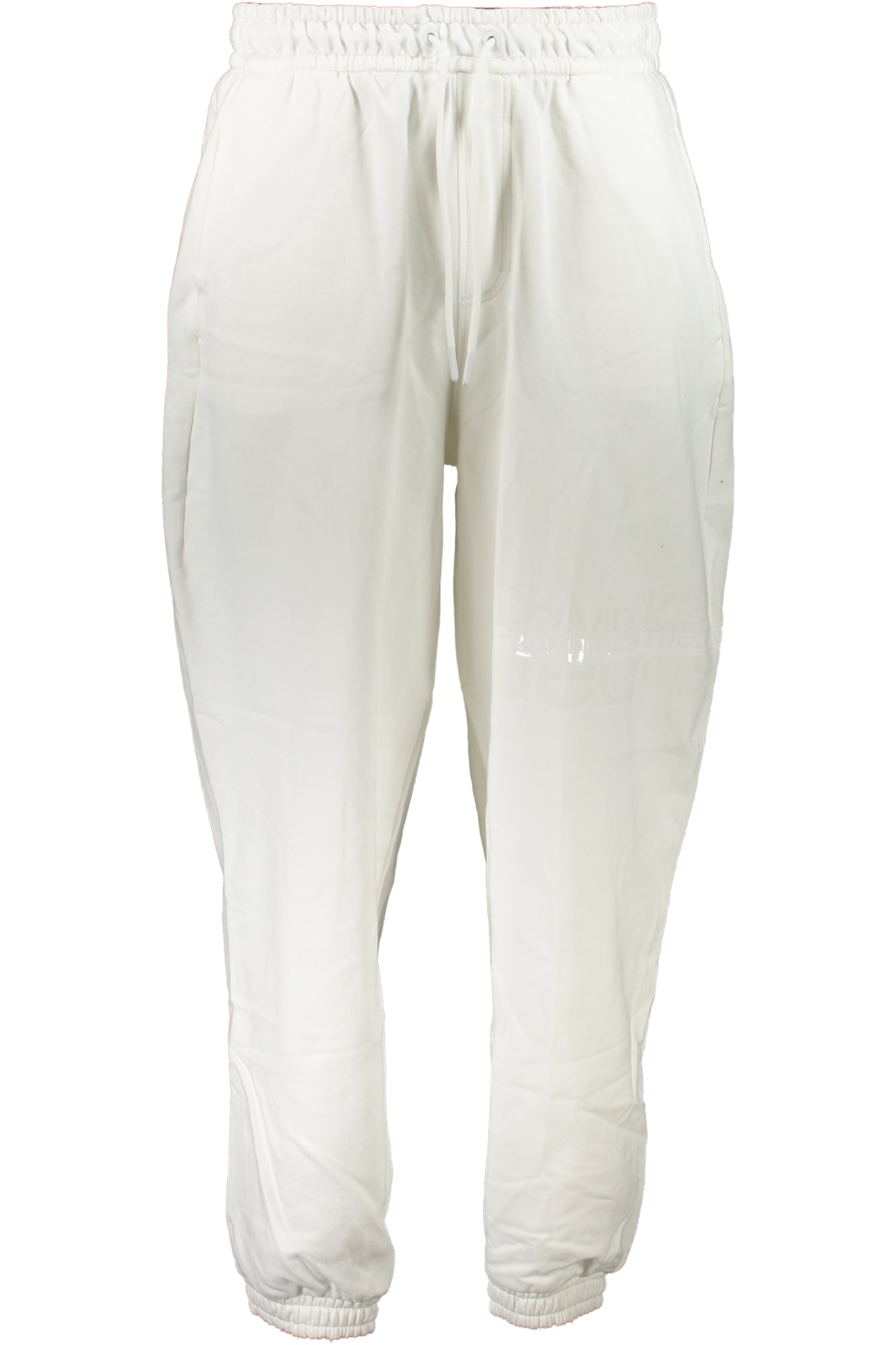 CALVIN KLEIN Jogginghose Herren – Weiße Sporthose mit elastischem Bund Weiß