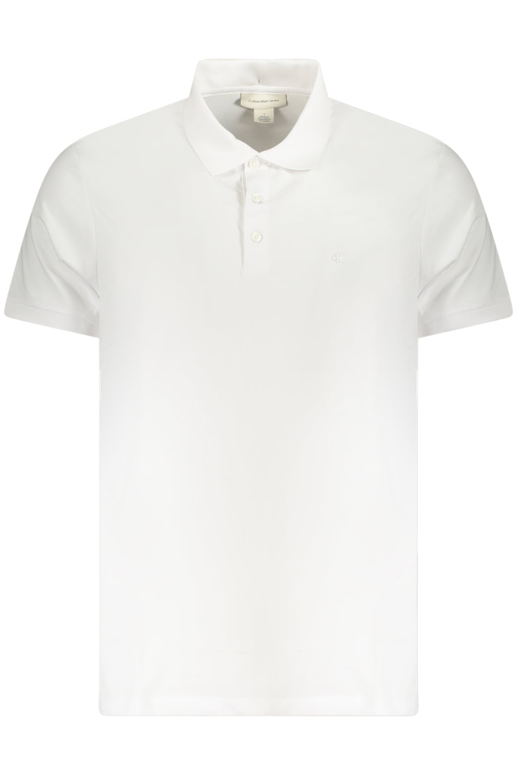CALVIN KLEIN HERREN KURZARM POLO WEISS