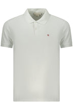 CALVIN KLEIN HERREN KURZARM POLO WEISS