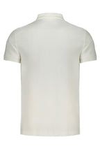 CALVIN KLEIN WEISSES KURZÄRMELIGES POLOSHIRT FÜR HERREN