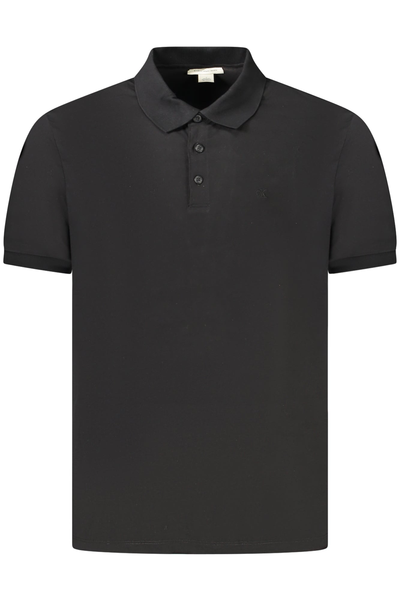 CALVIN KLEIN Herren Polo Kurzarm Schwarz – Klassisches Poloshirt mit Logo Schwarz
