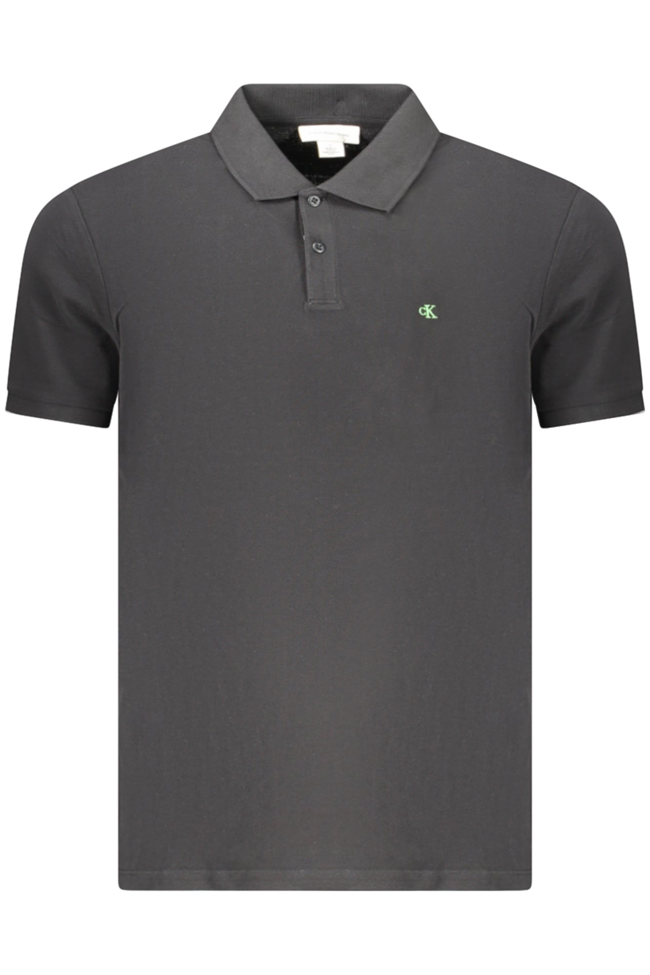 CALVIN KLEIN HERREN KURZARM POLO SCHWARZ Hauptbild