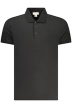 CALVIN KLEIN HERREN-POLOSHIRT MIT KURZEN ÄRMELN, SCHWARZ