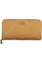 CALVIN KLEIN DAMENBRIEFTASCHE BRAUN