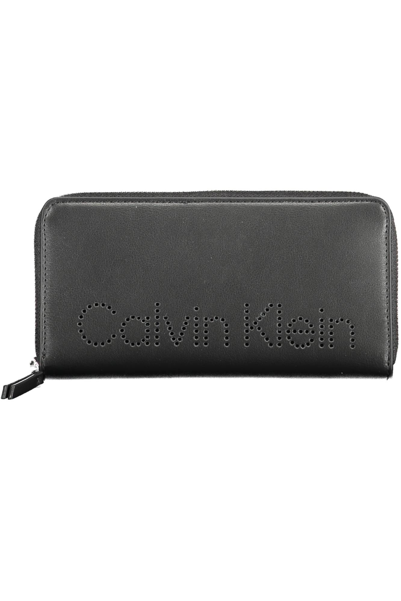 CALVIN KLEIN SCHWARZE DAMENBRIEFTASCHE Hauptbild