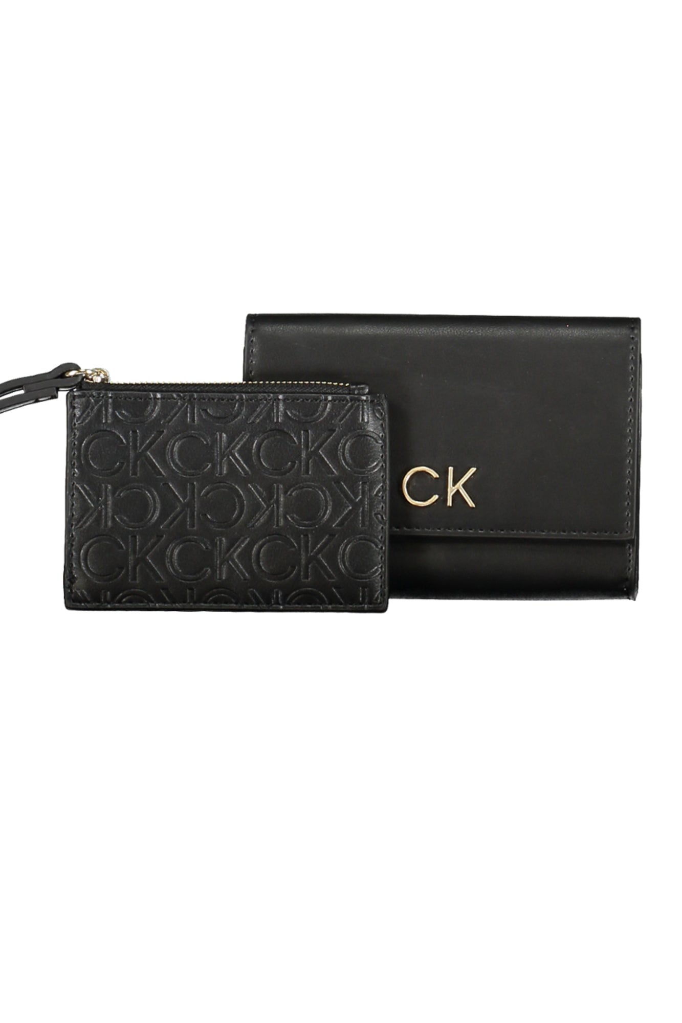 Calvin Klein Damenbrieftasche Schwarz Schwarz
