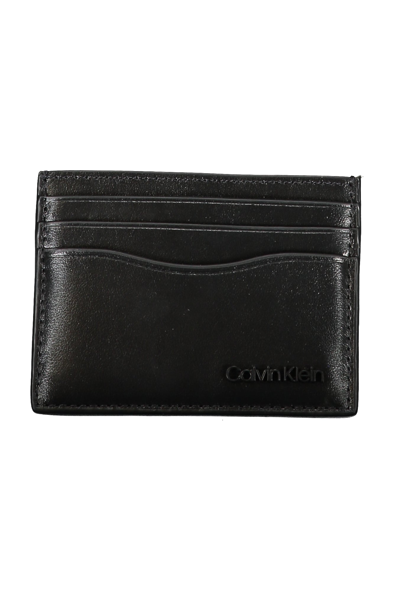 Calvin Klein Schwarze Herrenbrieftasche Schwarz