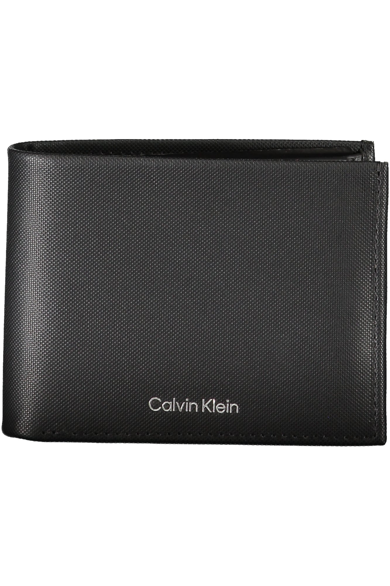 Calvin Klein Schwarze Herrenbrieftasche Schwarz