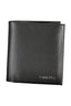 Calvin Klein Schwarze Herrenbrieftasche Schwarz