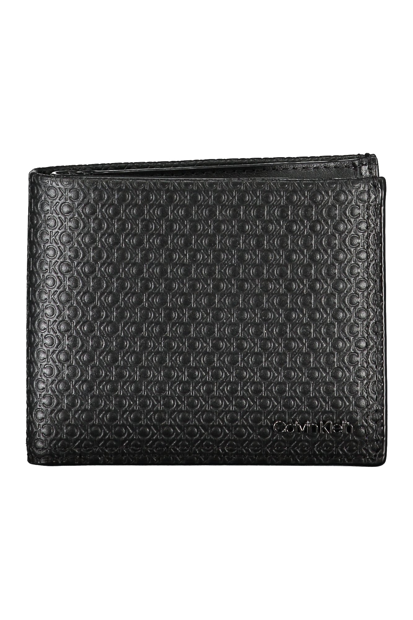 Calvin Klein Schwarze Herrenbrieftasche Schwarz