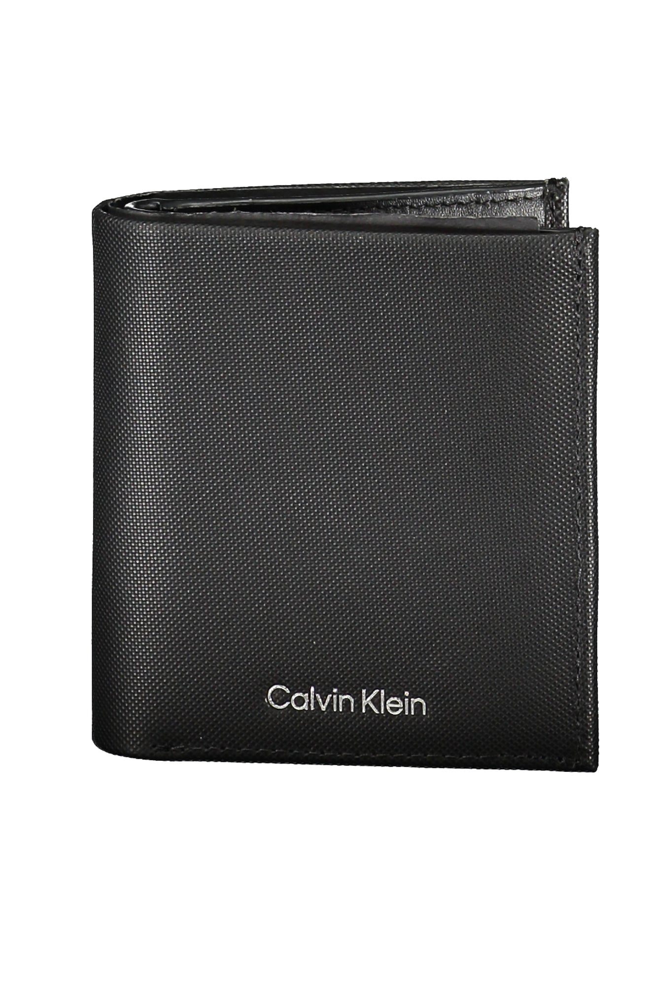 Calvin Klein Schwarze Herrenbrieftasche Schwarz