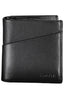 Calvin Klein Schwarze Herrenbrieftasche Schwarz