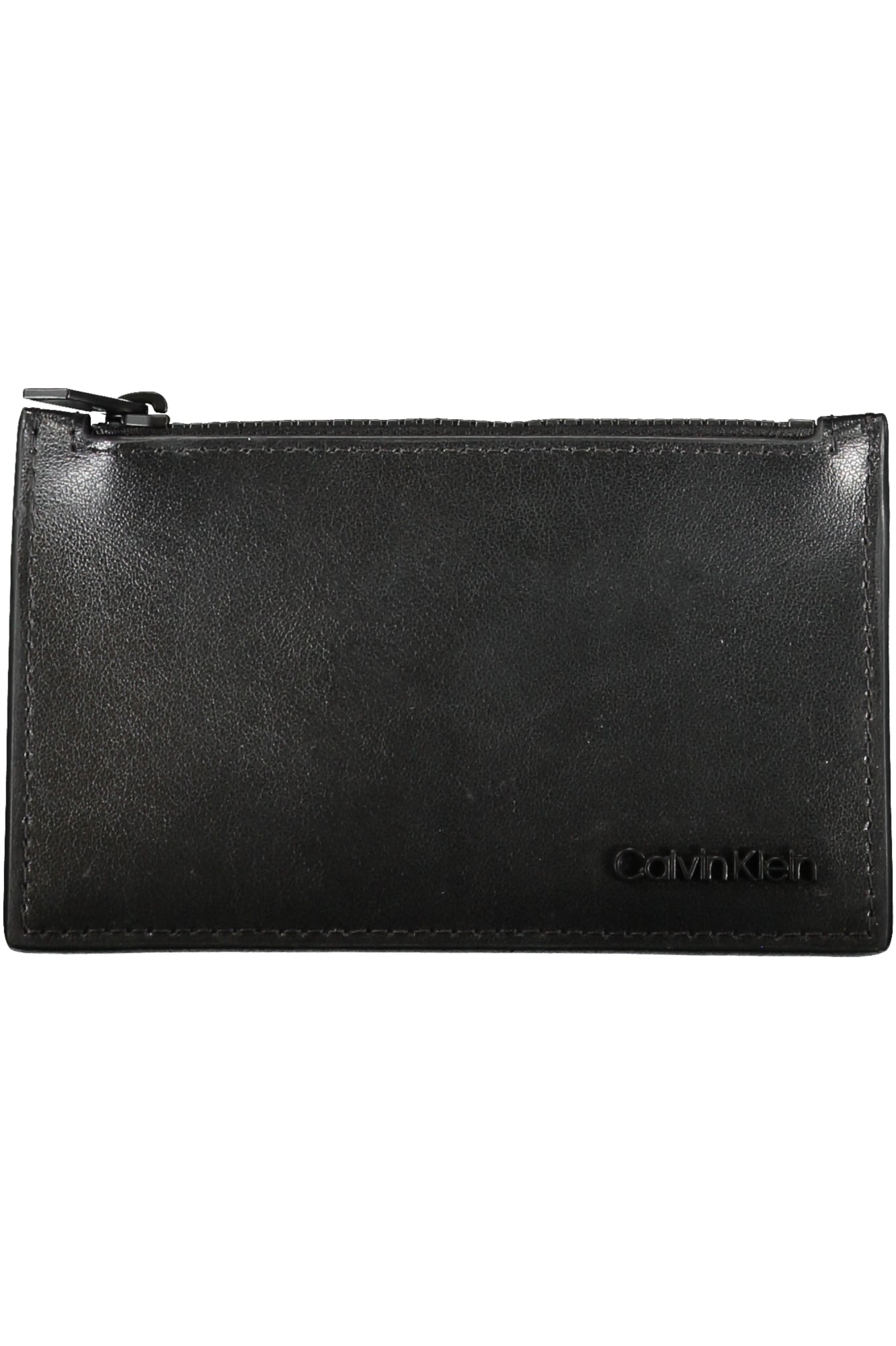 Calvin Klein Schwarze Herrenbrieftasche Schwarz