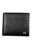 Calvin Klein Schwarze Herrenbrieftasche Schwarz