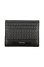 Calvin Klein Schwarze Herrenbrieftasche Schwarz