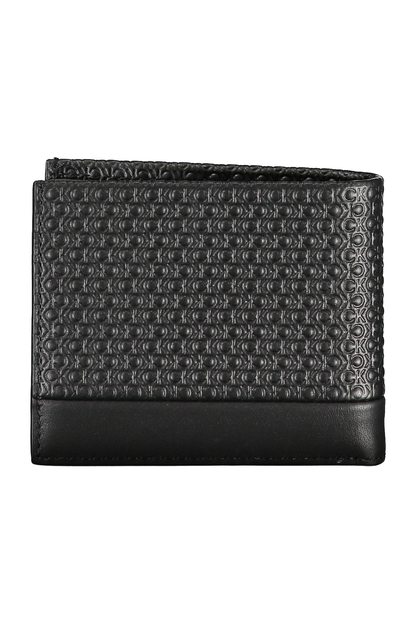Calvin Klein Schwarze Herrenbrieftasche Schwarz