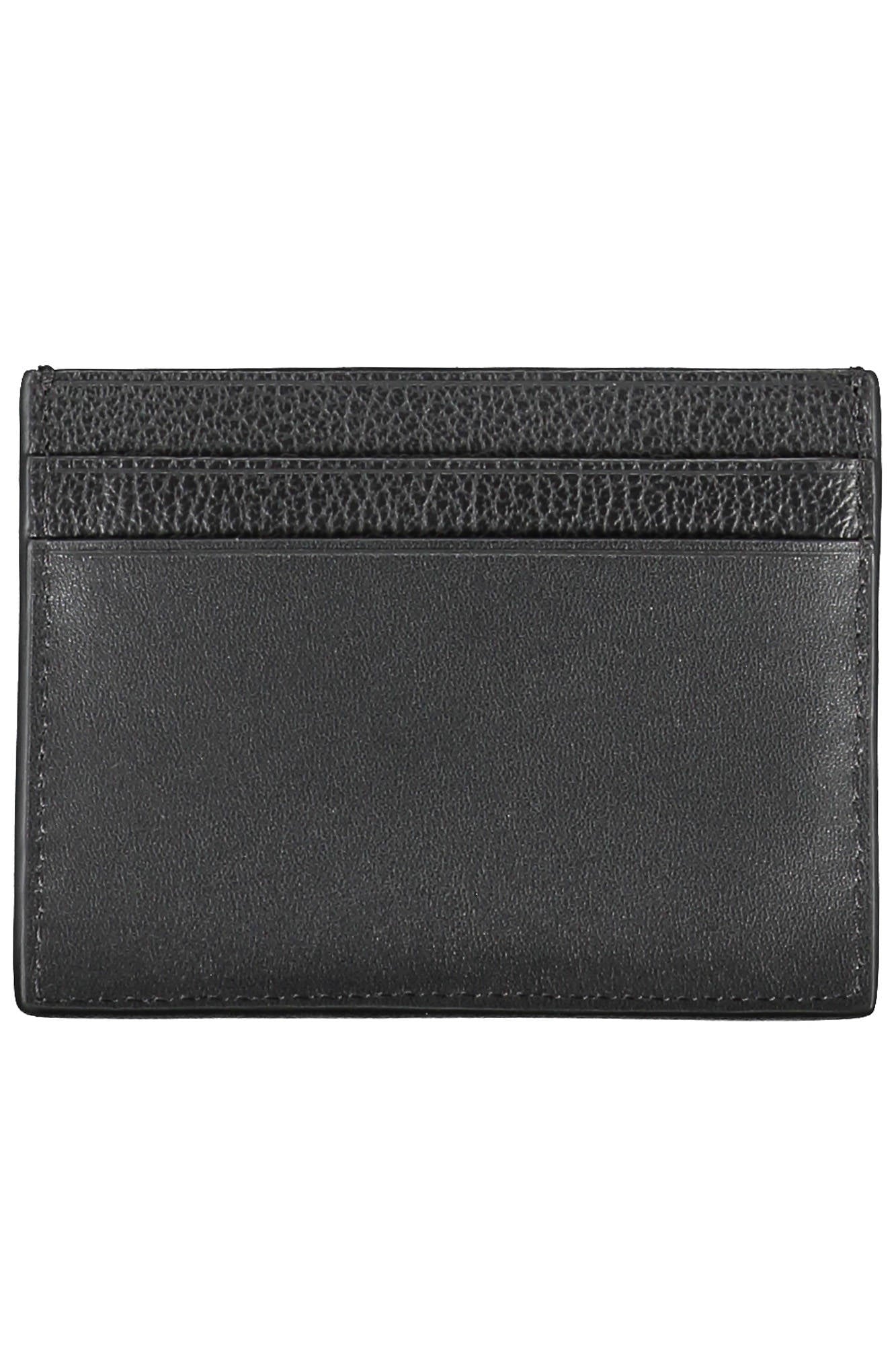 Calvin Klein Schwarze Herrenbrieftasche Schwarz