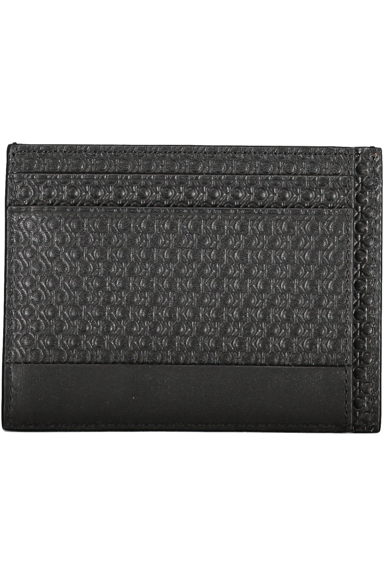 Calvin Klein Schwarze Herrenbrieftasche Schwarz
