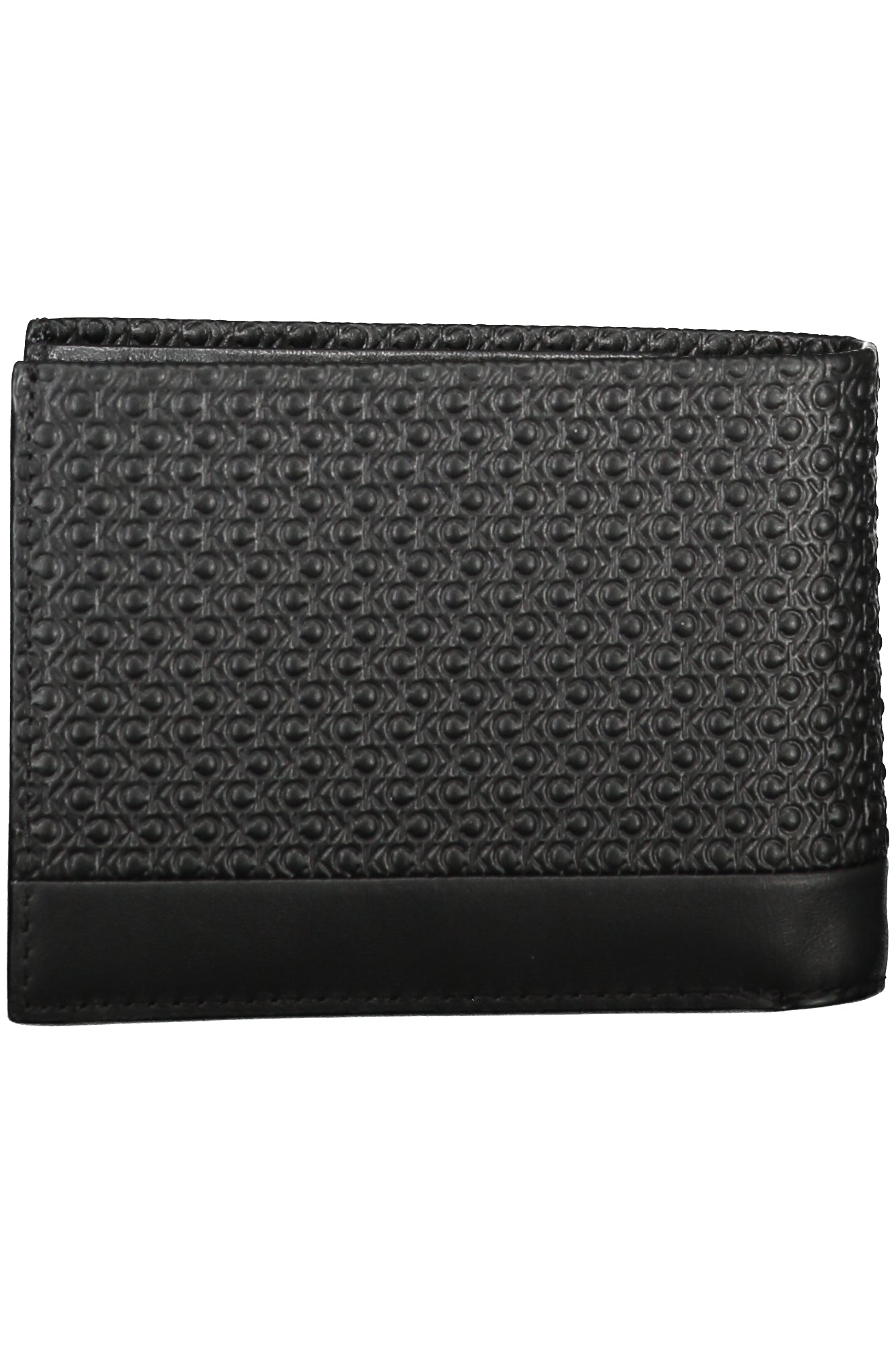 Calvin Klein Schwarze Herrenbrieftasche Schwarz