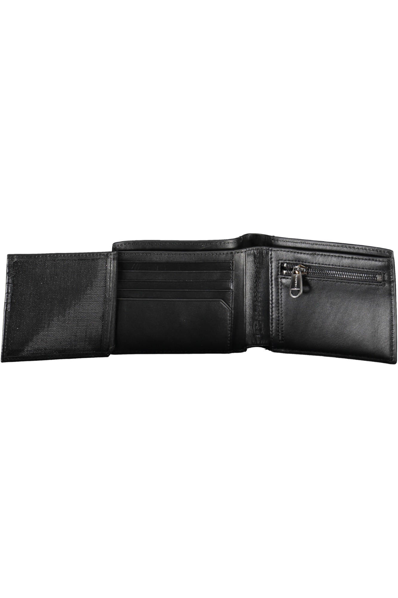 Calvin Klein Schwarze Herrenbrieftasche Schwarz