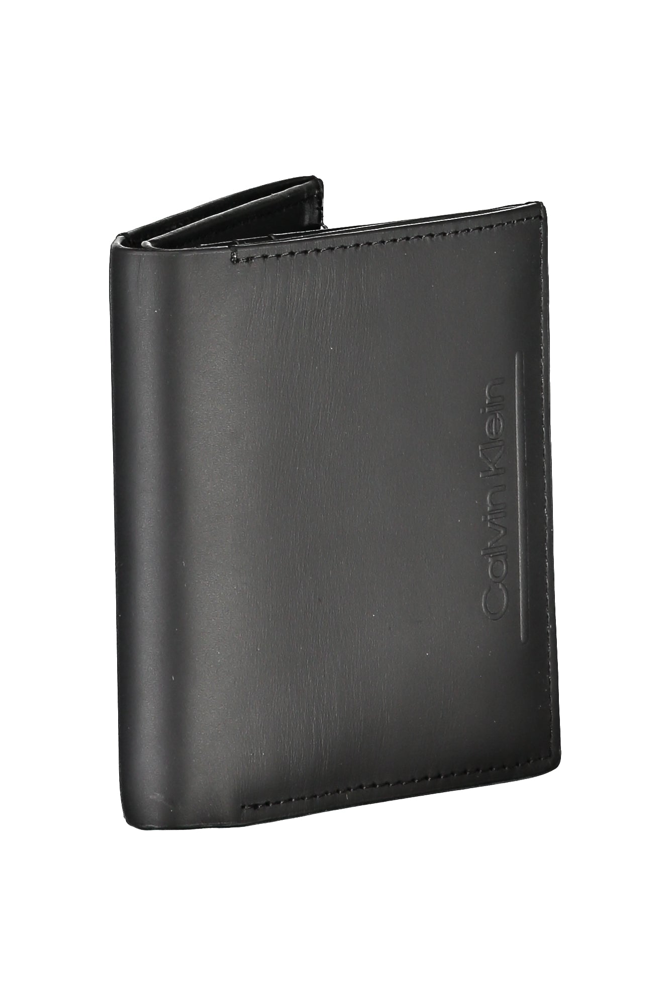 Calvin Klein Schwarze Herrenbrieftasche Schwarz
