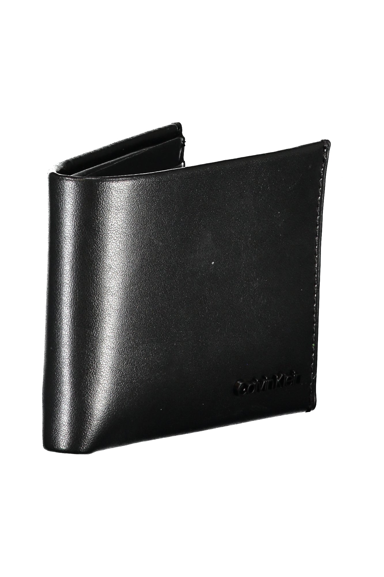 Calvin Klein Schwarze Herrenbrieftasche Schwarz