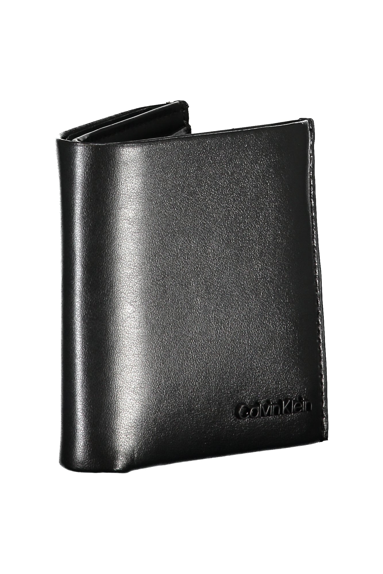 Calvin Klein Schwarze Herrenbrieftasche Schwarz