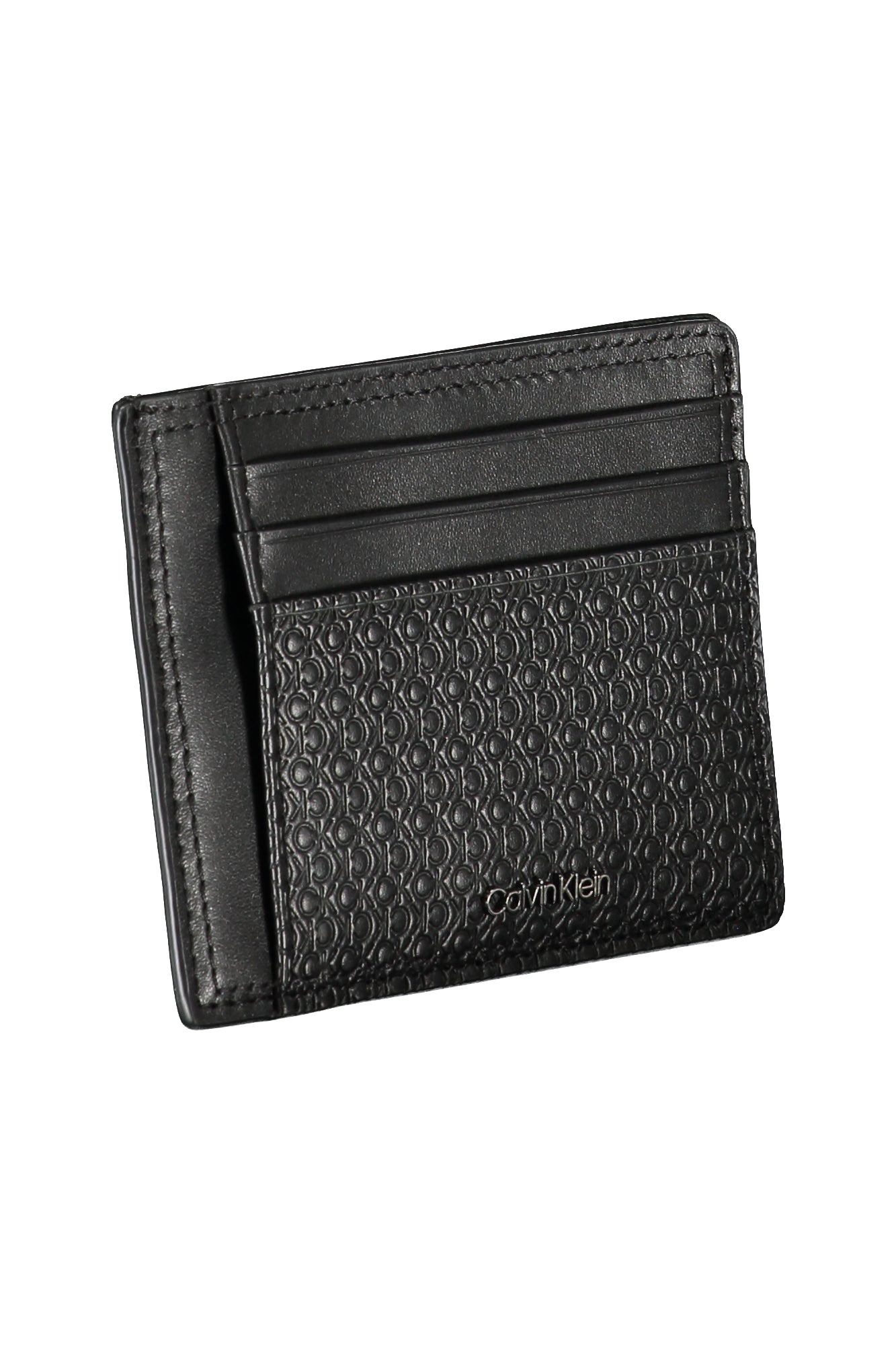 Calvin Klein Schwarze Herrenbrieftasche Schwarz
