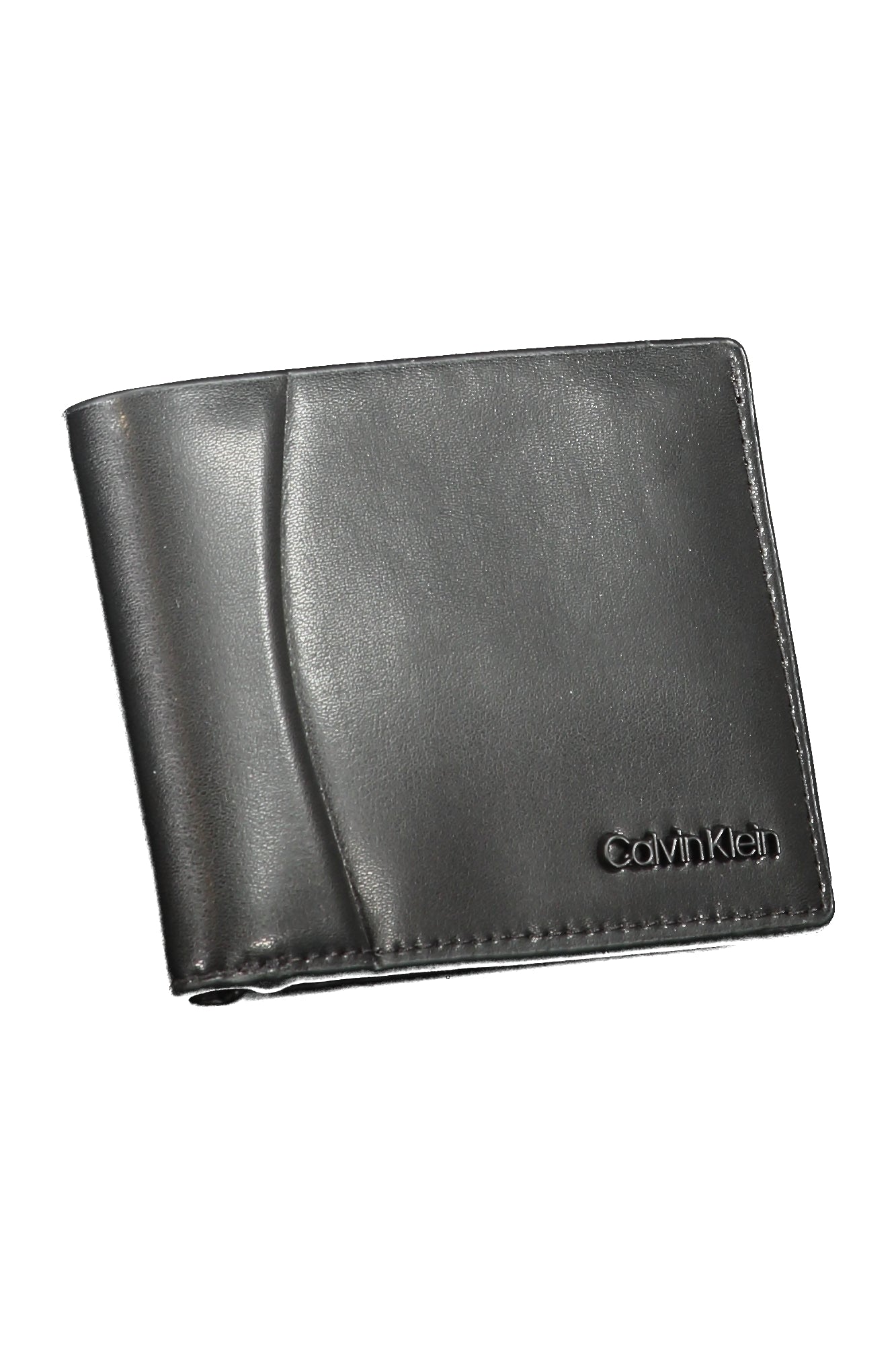 Calvin Klein Schwarze Herrenbrieftasche Schwarz