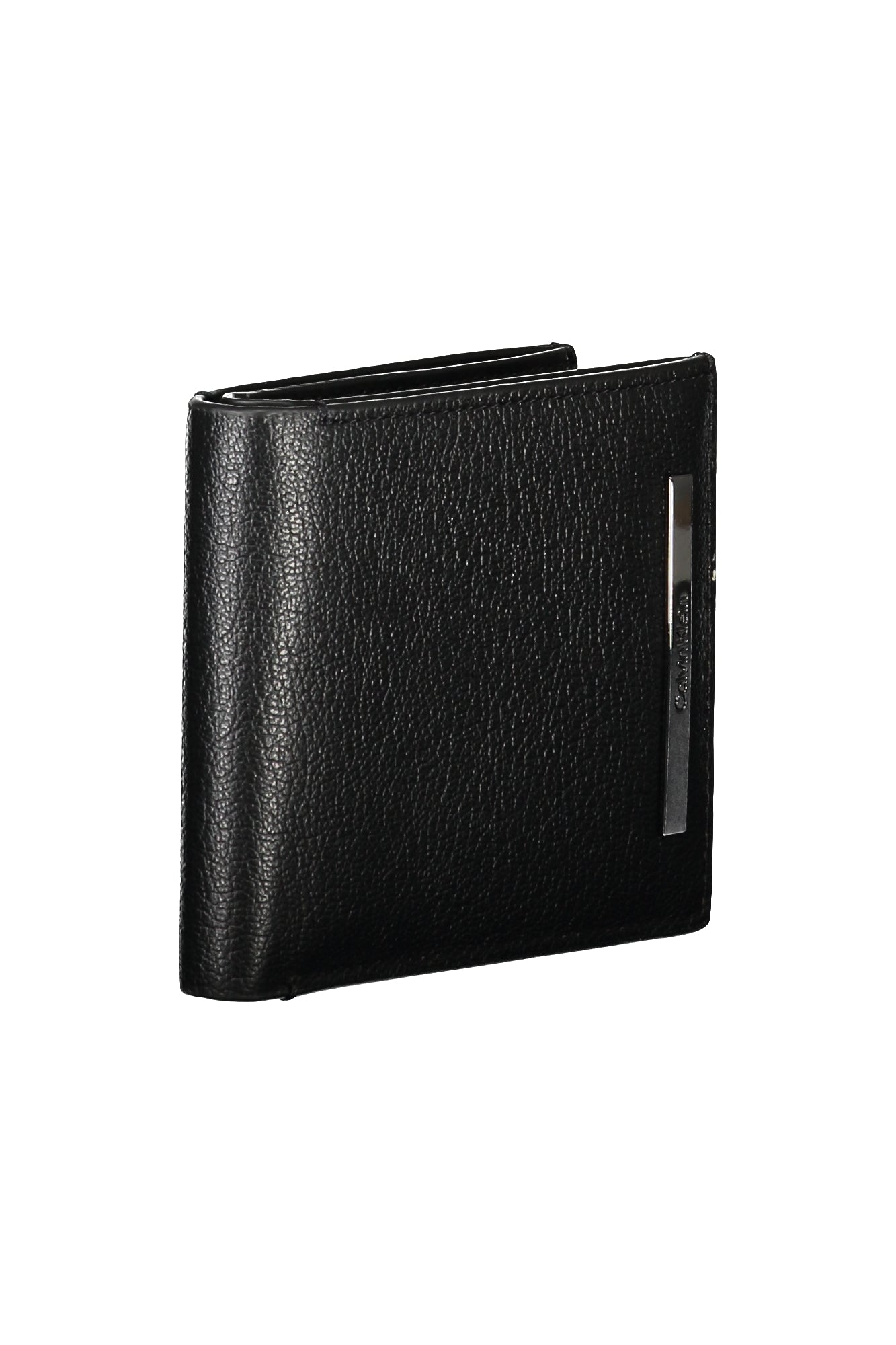 Calvin Klein Schwarze Herrenbrieftasche Schwarz