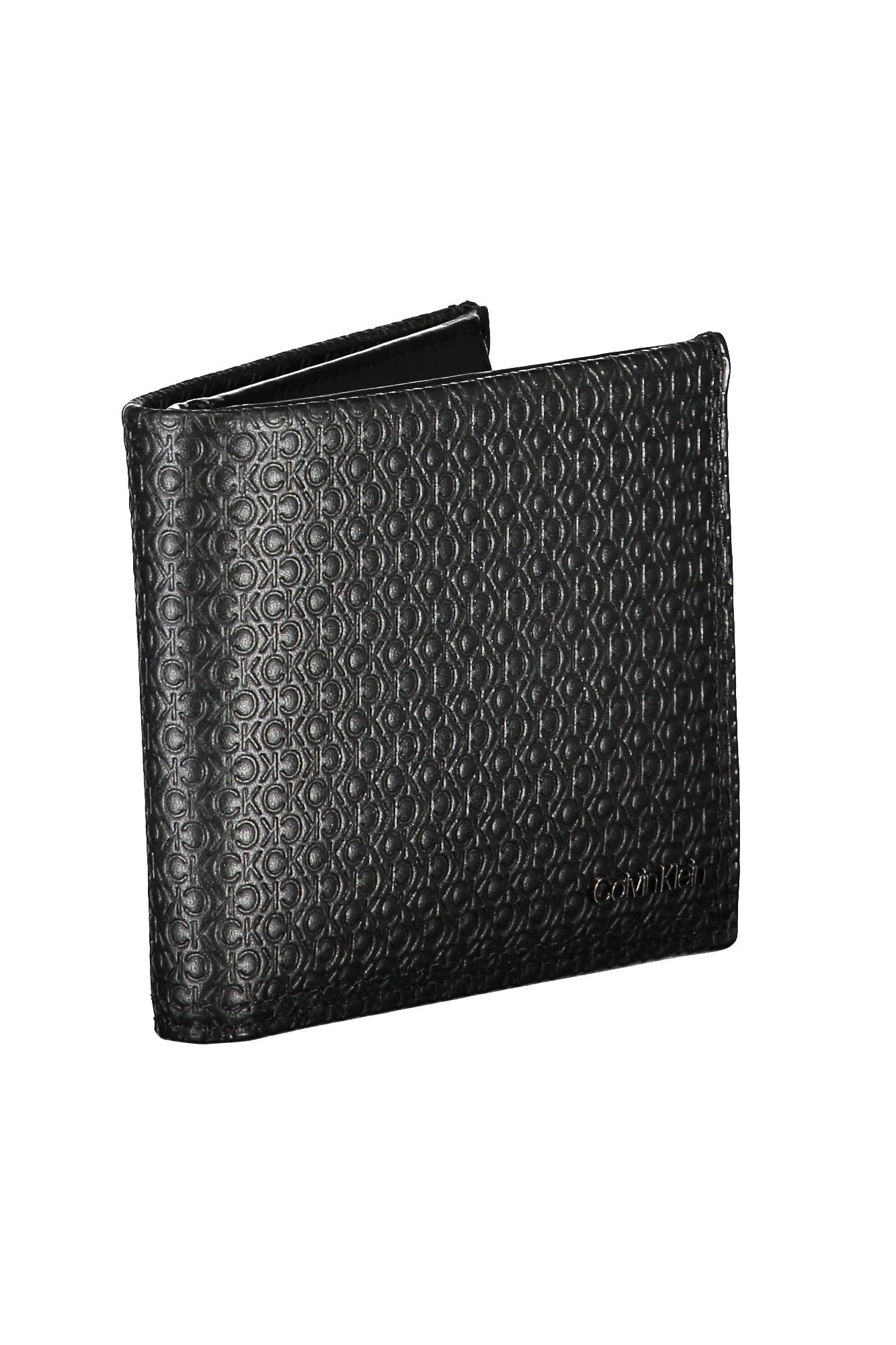 Calvin Klein Schwarze Herrenbrieftasche Schwarz