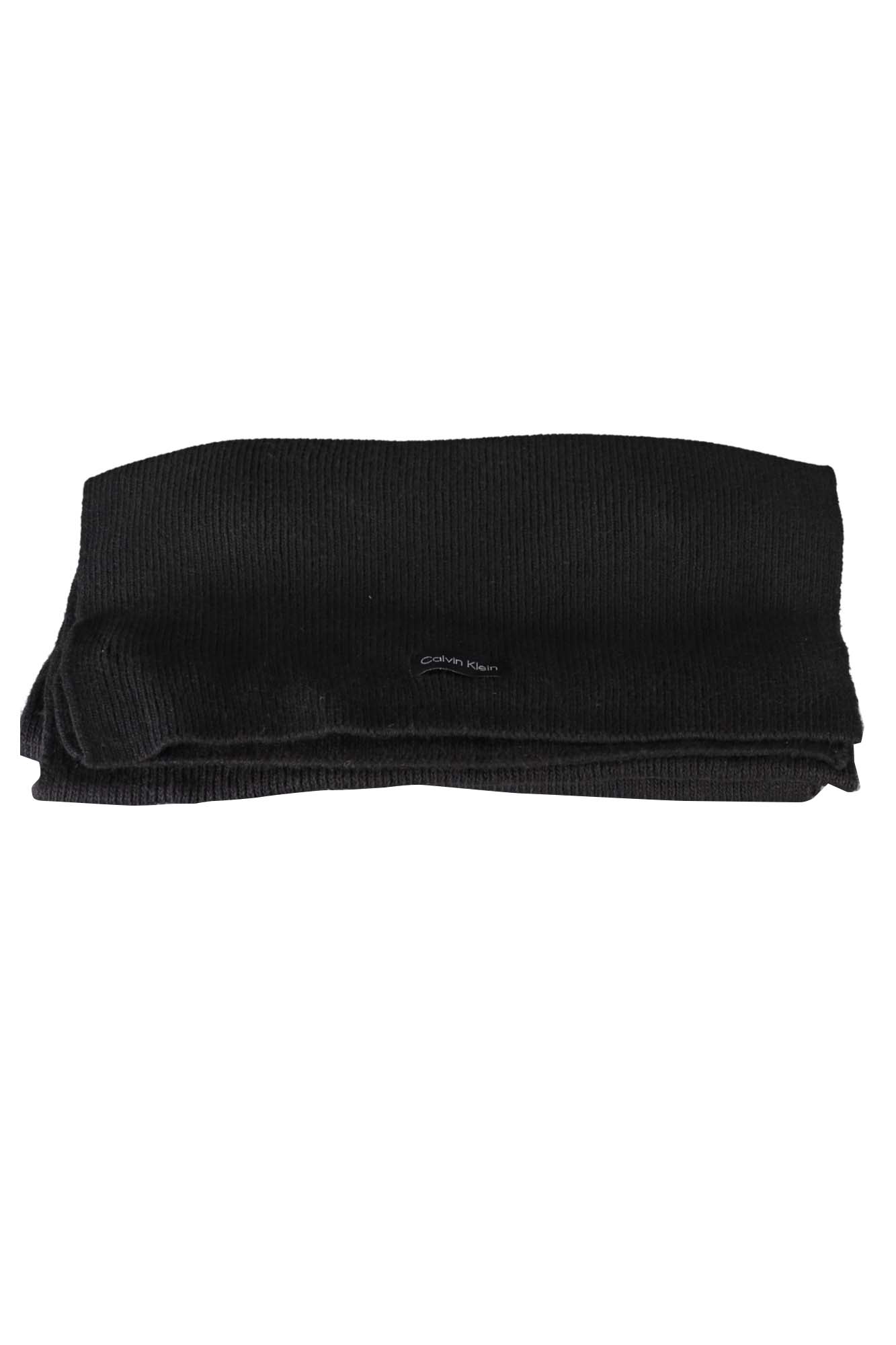 CALVIN KLEIN Damenschal Schwarz – Weicher Winter-Schal mit Logo-Stickerei | soulluna.de Schwarz