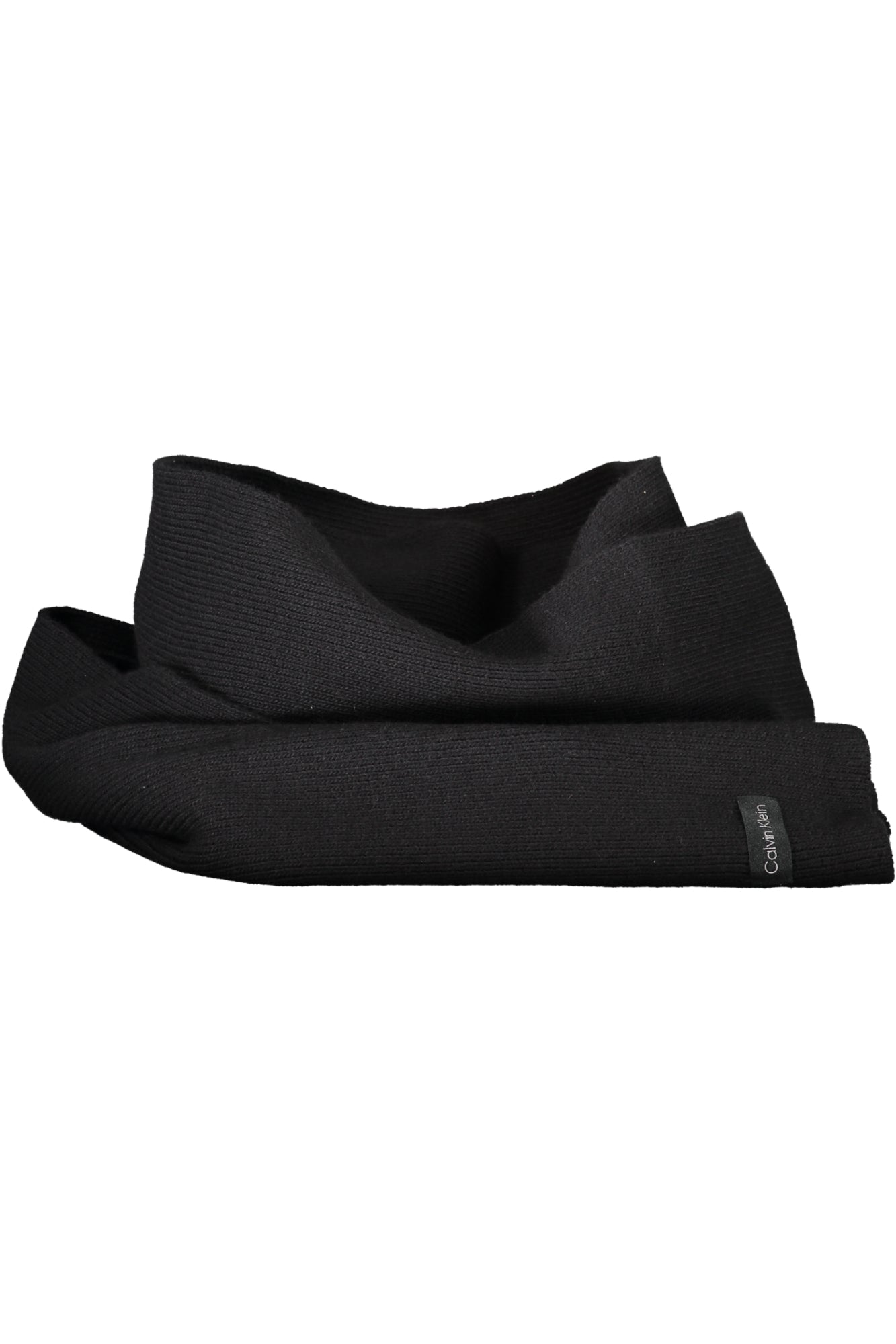 CALVIN KLEIN Damenschal Schwarz – Weicher Winter-Schal mit Logo-Stickerei | soulluna.de Schwarz