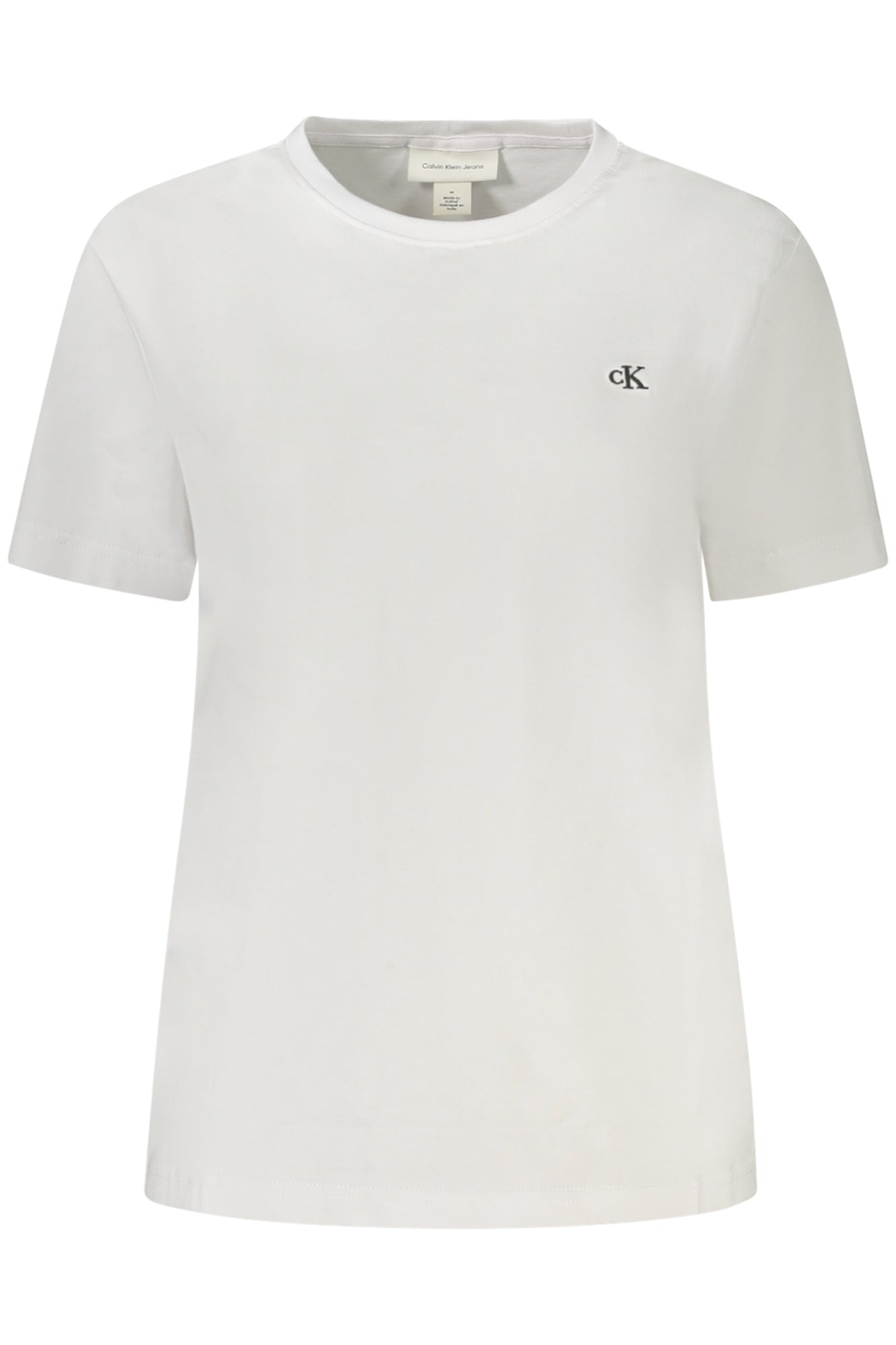 CALVIN KLEIN KURZARM-T-SHIRT DAMEN WEISS