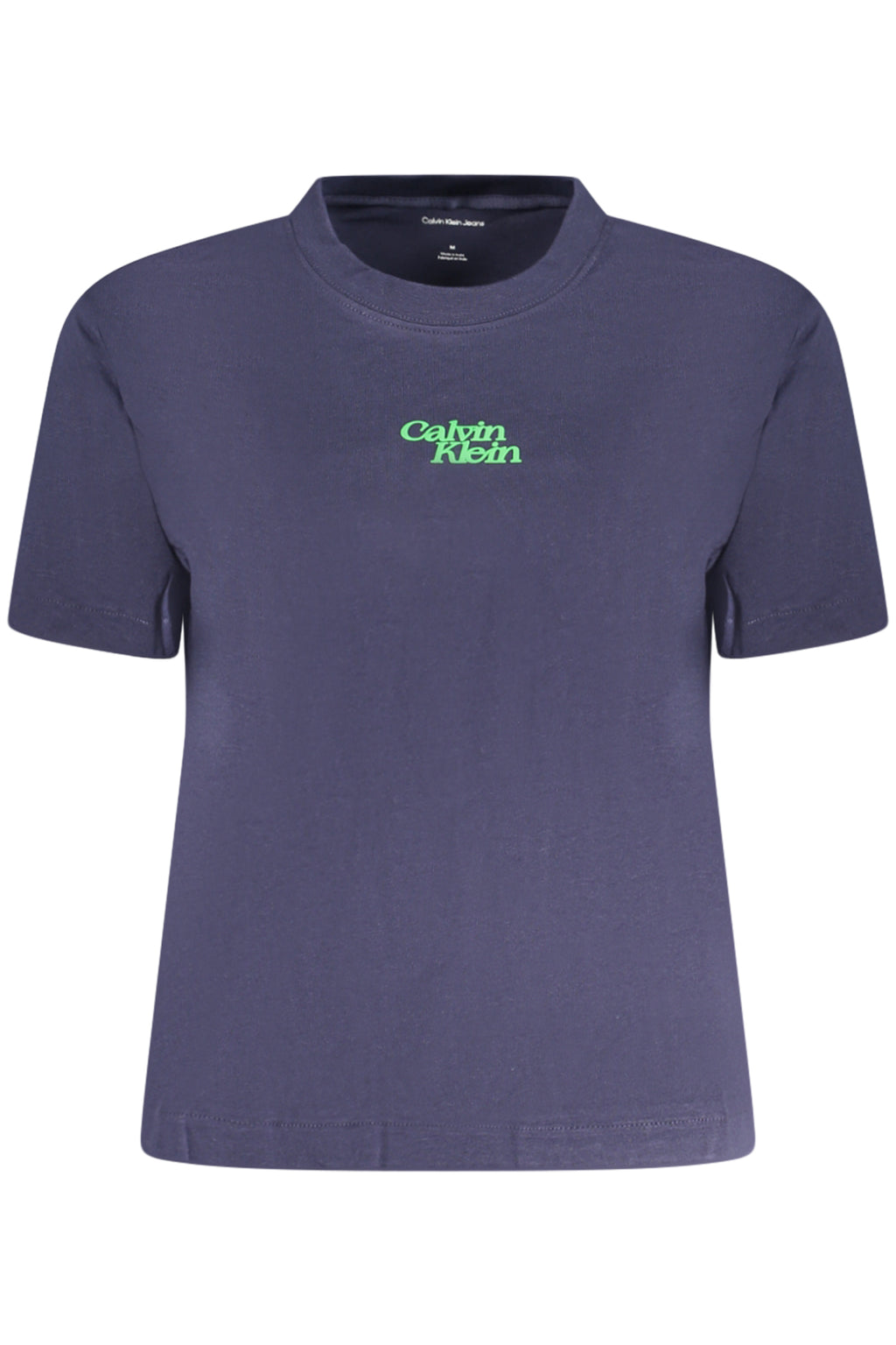 CALVIN KLEIN DAMEN KURZARM T-SHIRT BLAU