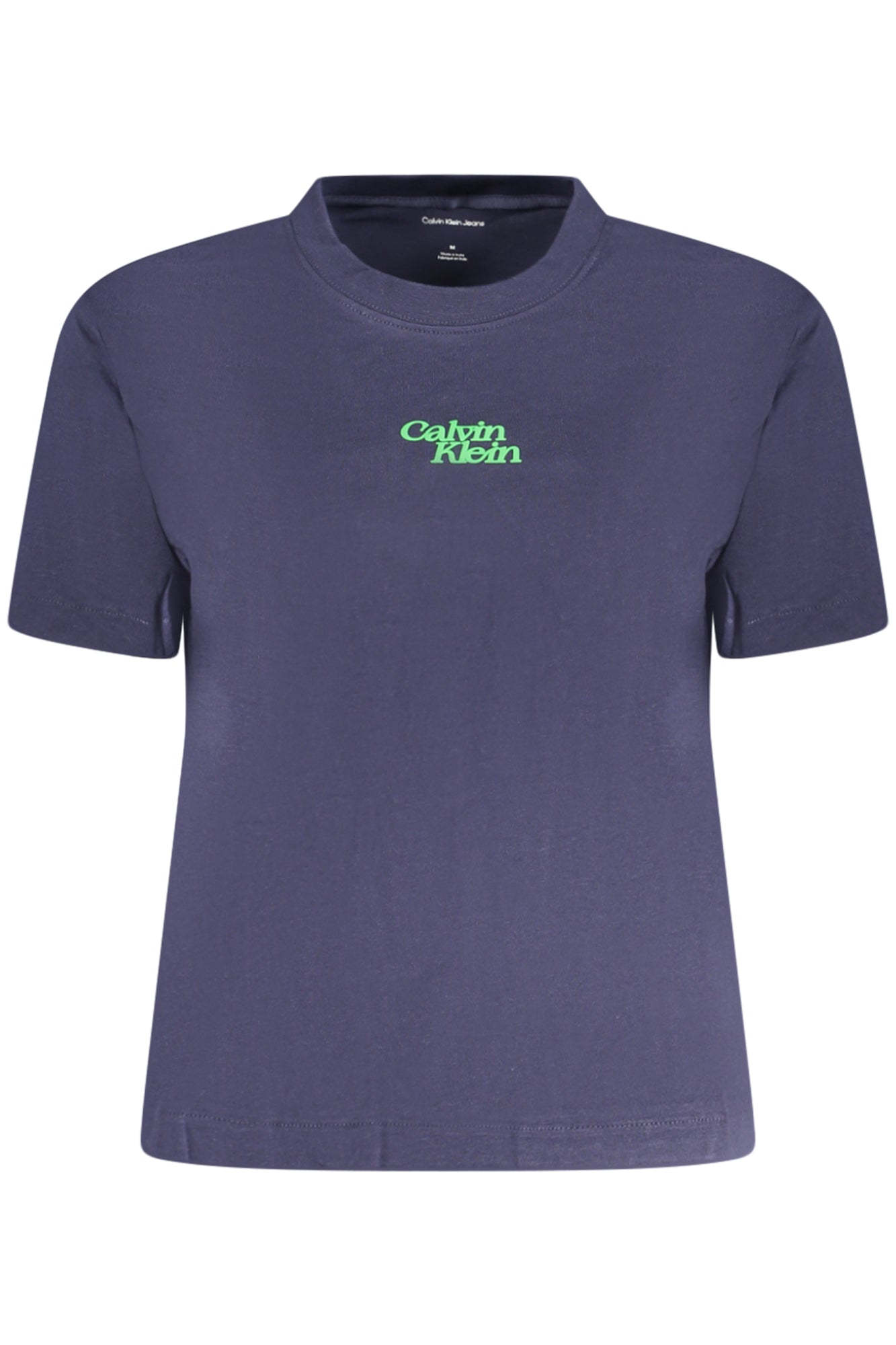 CALVIN KLEIN DAMEN KURZARM T-SHIRT BLAU