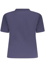 CALVIN KLEIN DAMEN KURZARM T-SHIRT BLAU