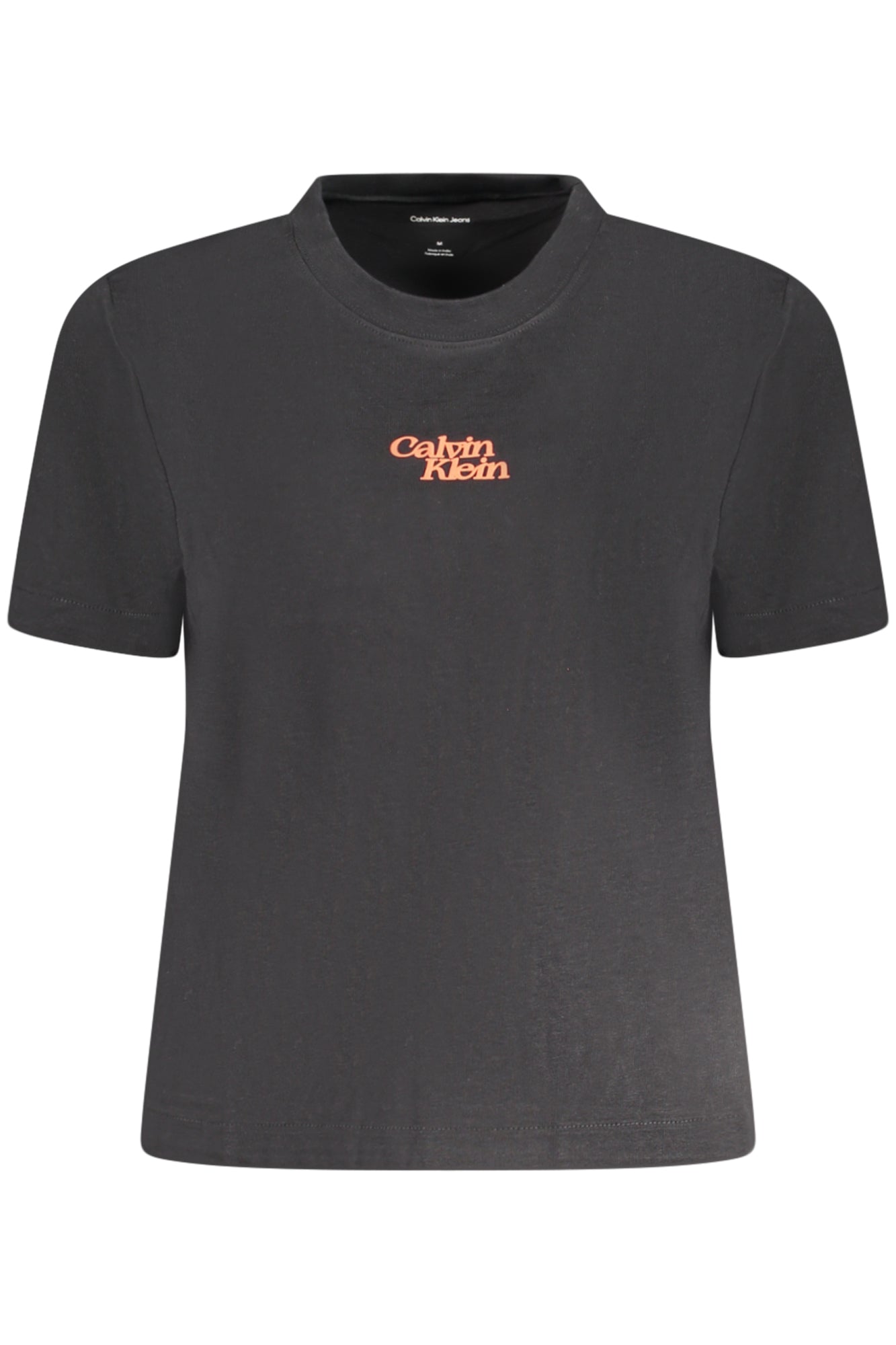 CALVIN KLEIN KURZARM-T-SHIRT DAMEN SCHWARZ