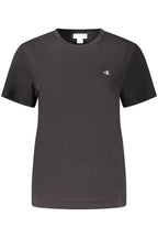 CALVIN KLEIN KURZARM-T-SHIRT DAMEN SCHWARZ
