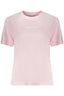 Calvin Klein Damen-T-Shirt Mit Kurzen Ärmeln, Rosa Rosa