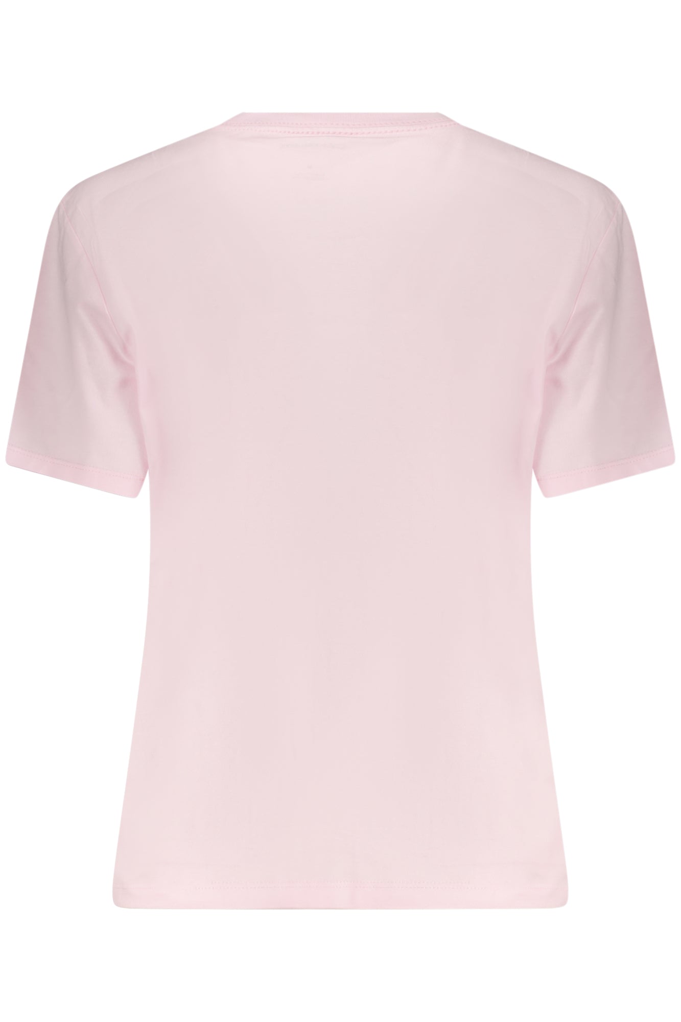 Calvin Klein Damen-T-Shirt Mit Kurzen Ärmeln, Rosa Rosa