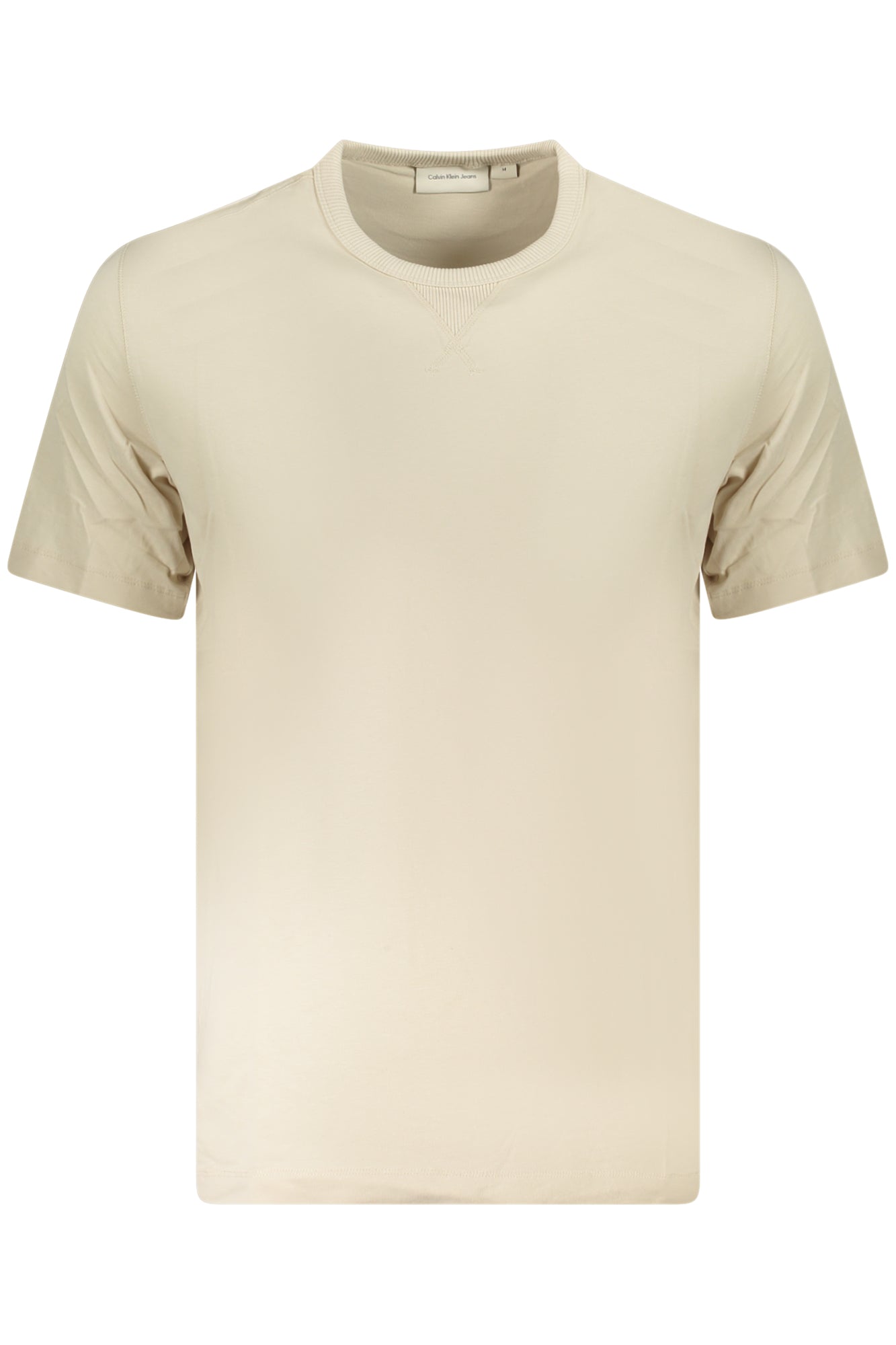 Calvin Klein T-Shirt Herren – Kurzarm Shirt Blau mit Logo | soulluna.de Beige