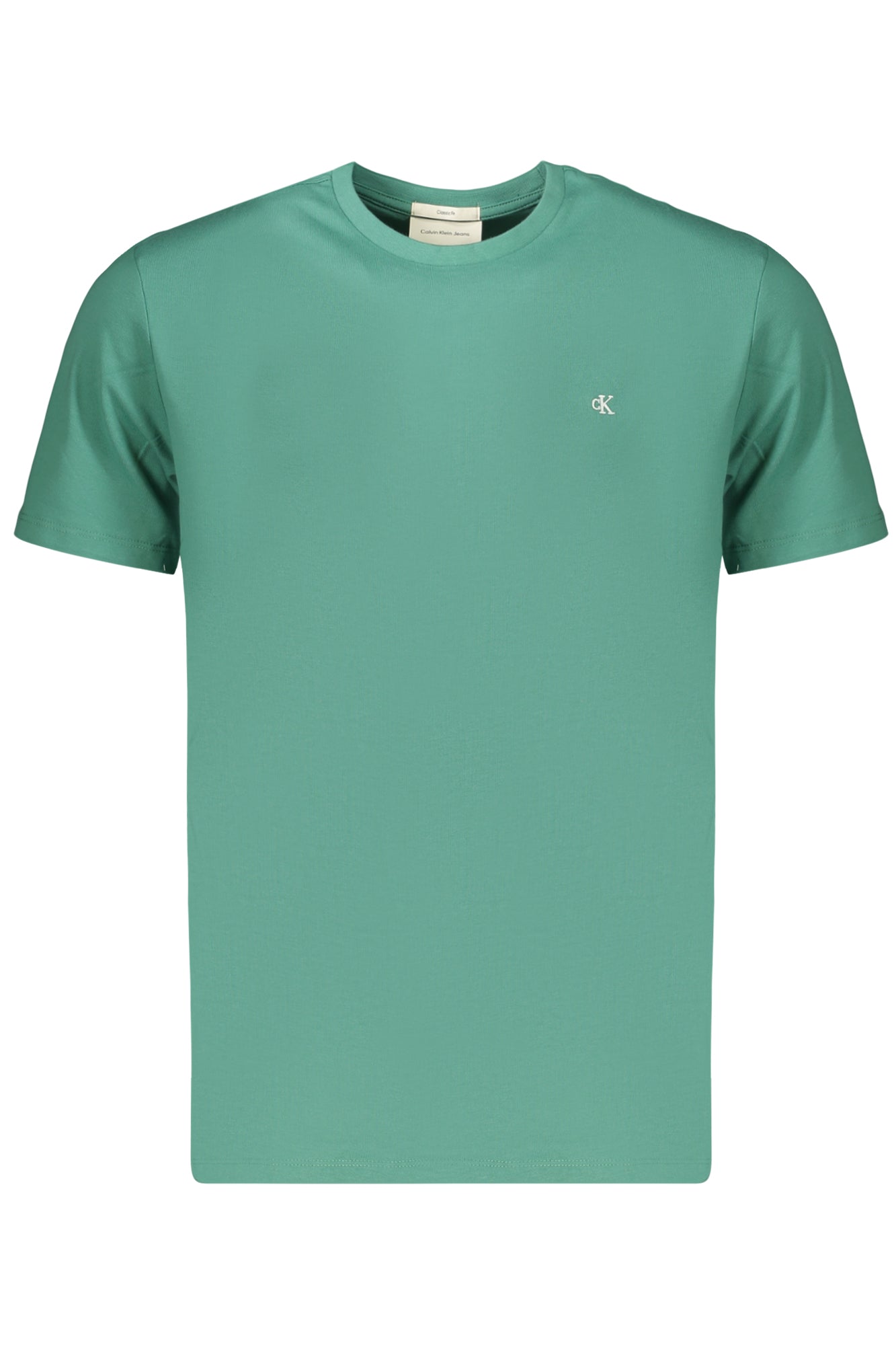 CALVIN KLEIN Herren T-Shirt – Kurzarm | T-Shirts kaufen Grün (VEVFL)