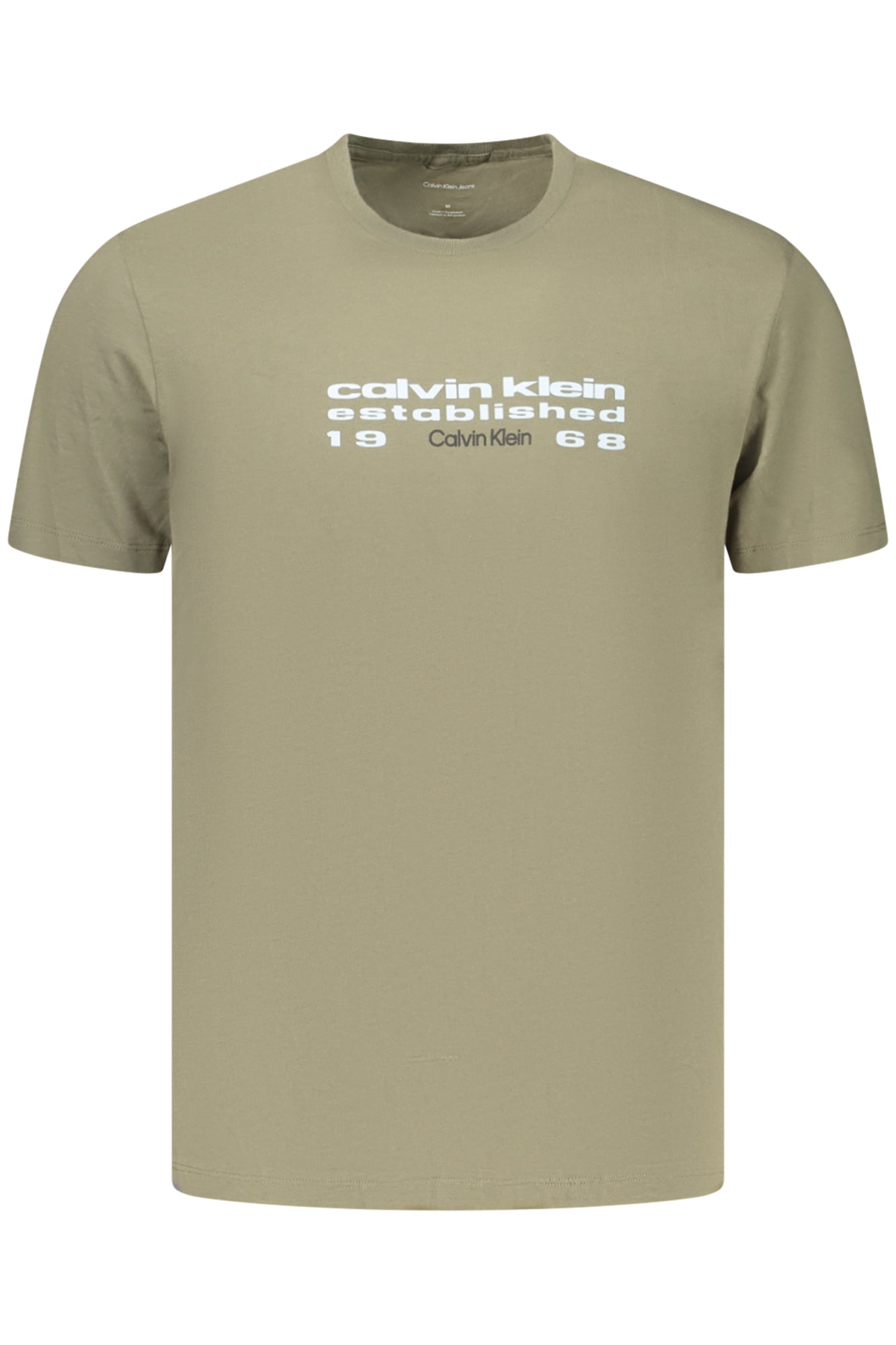 CALVIN KLEIN Herren T-Shirt | T-Shirts günstig online kaufen Grün