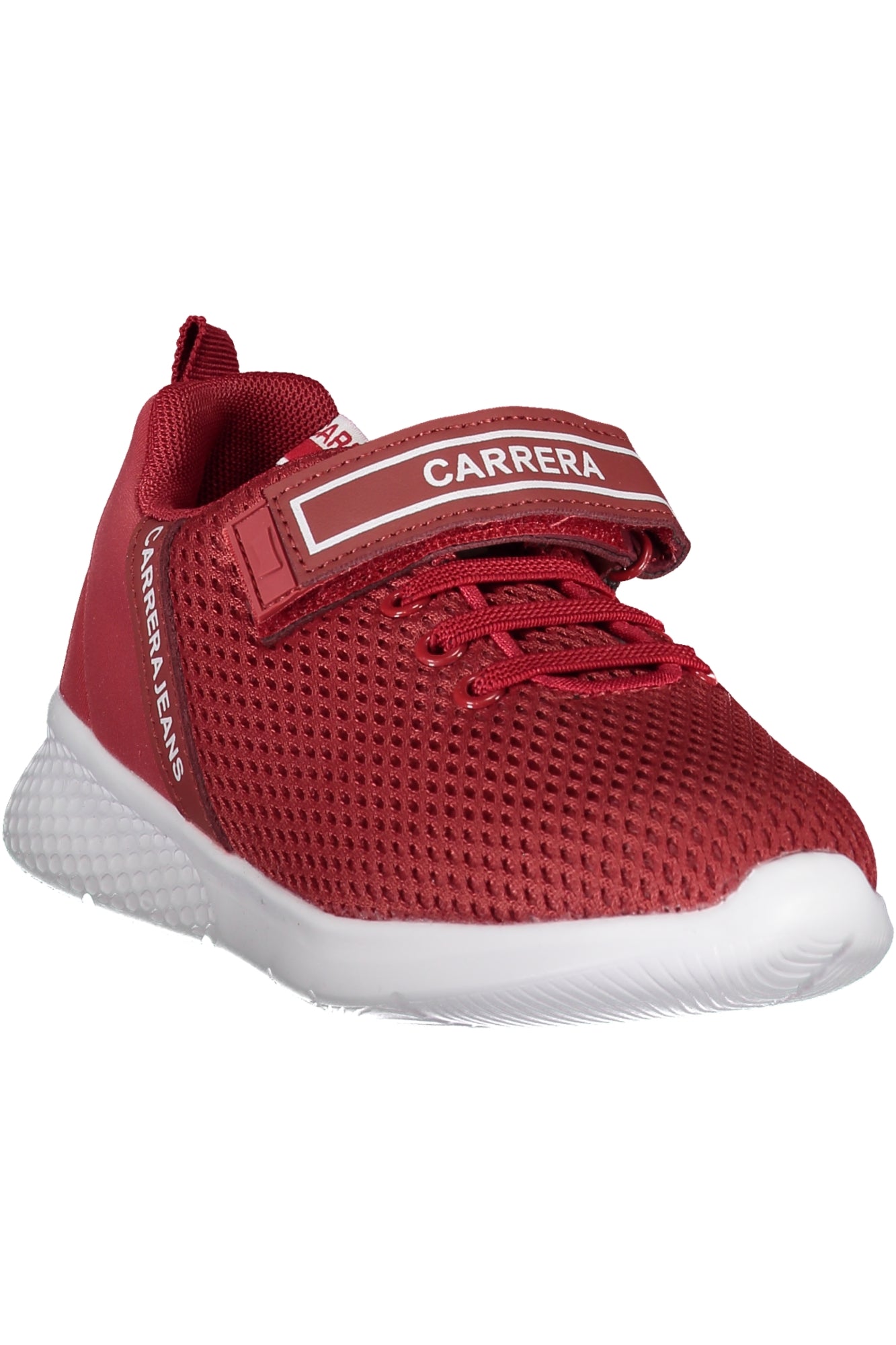 Carrera Sportschuhe Mädchen – Rote Sneaker mit elastischen Schnürsenkern für Frühjahr/Sommer Rot