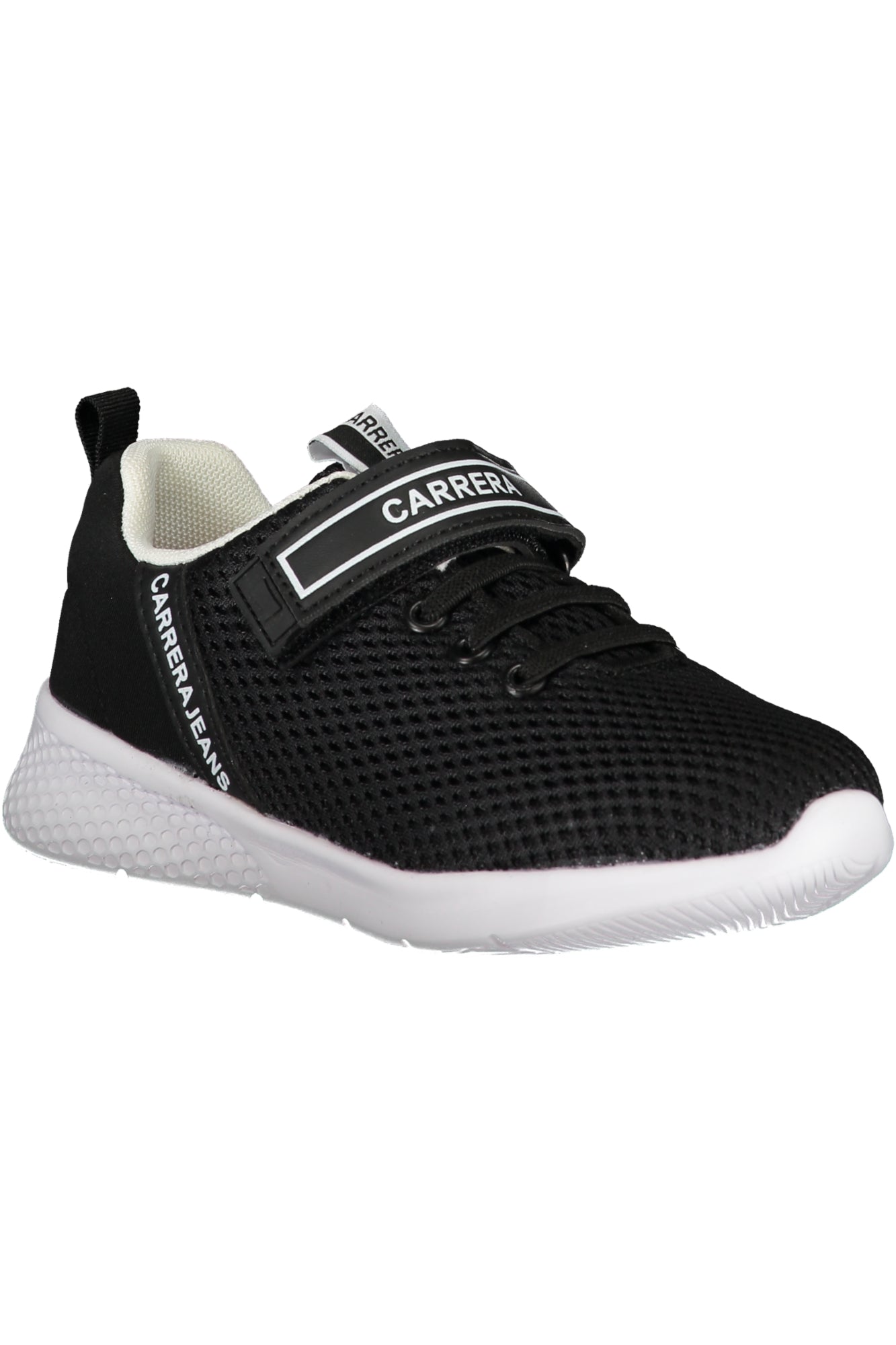 Carrera Sportschuhe Mädchen – Rote Sneaker mit elastischen Schnürsenkern für Frühjahr/Sommer Schwarz