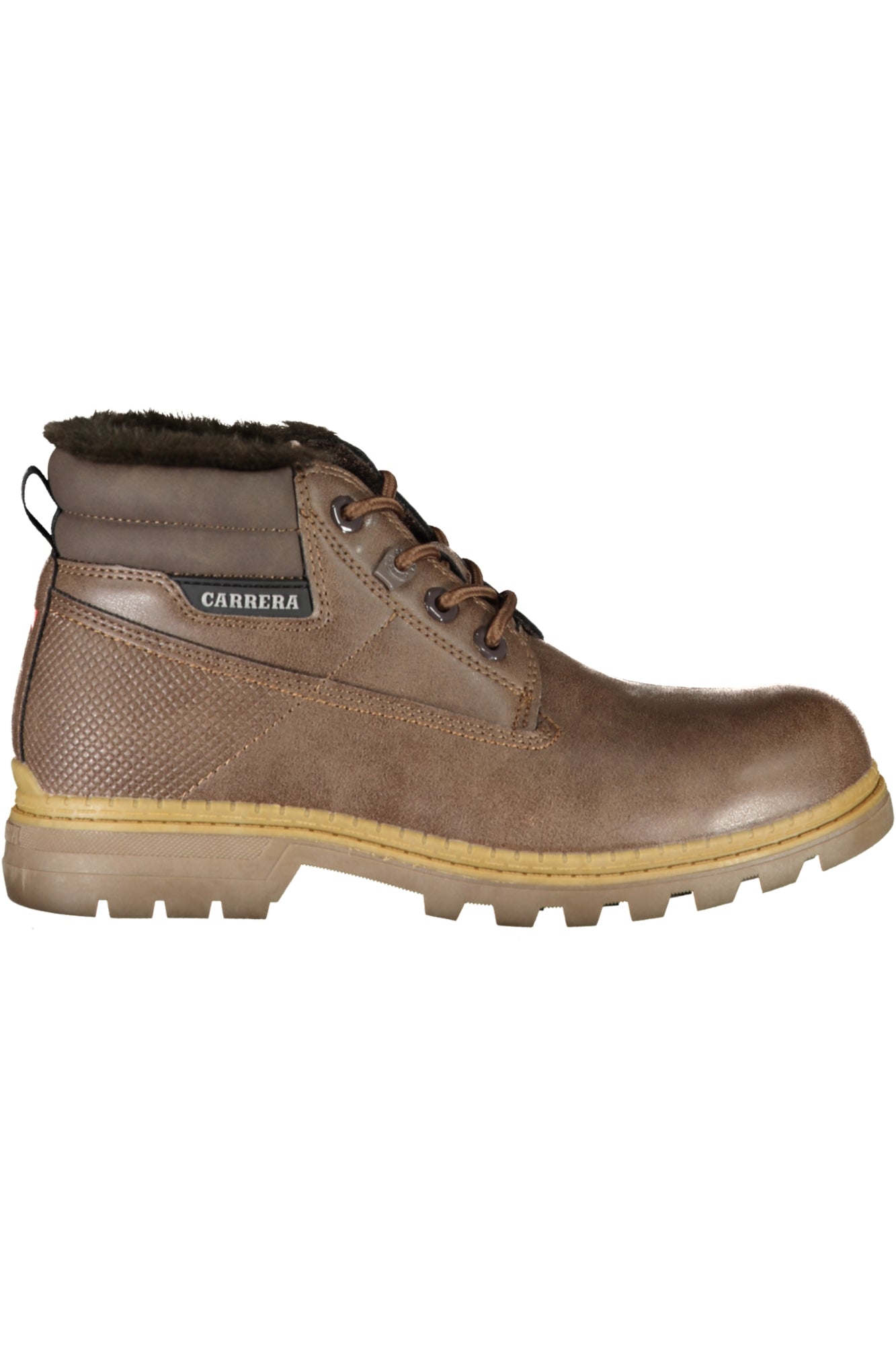 Carrera Beige Damenschuhstiefel – Stiefeletten für Damen mit Schnürsenkeln | soulluna.de Braun
