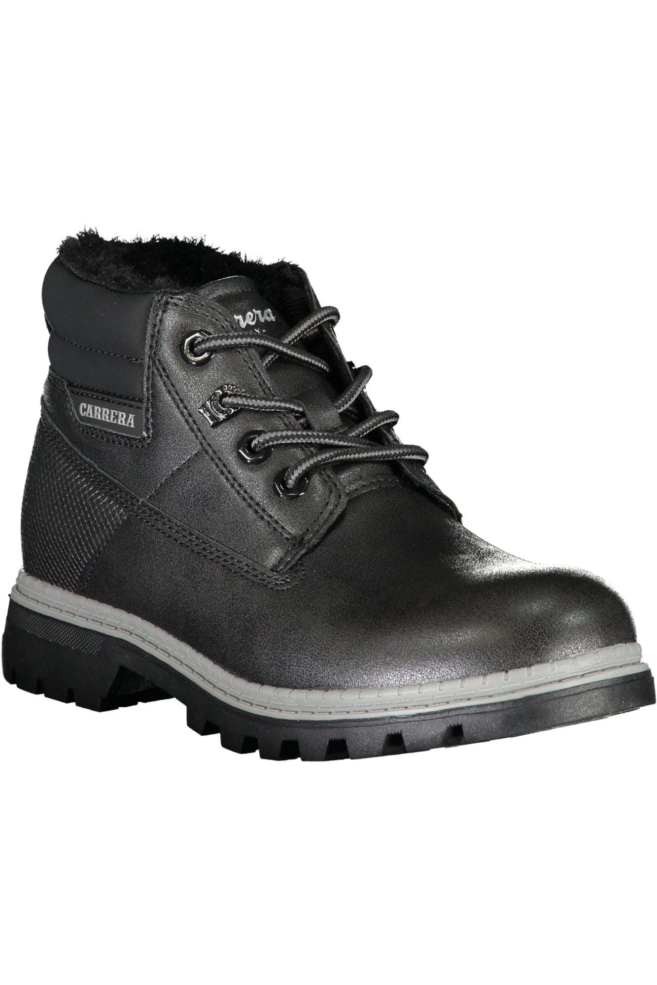 Carrera Beige Damenschuhstiefel – Stiefeletten für Damen mit Schnürsenkeln | soulluna.de Schwarz
